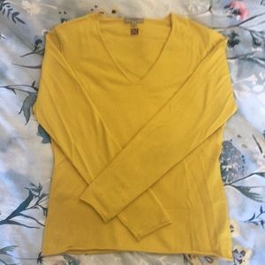 Burberry Yellow Sweater